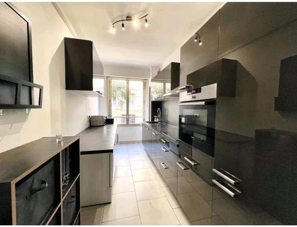 - Promenade Des Anglais - Climatise, 4 Pers Appartement Nice Buitenkant foto